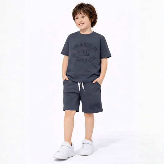LA Bro Boys Shorts Set