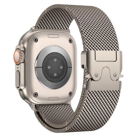 24mm Milan Titanium Watch Strap Suitable For Apple iwatch Smartwatch - Velora