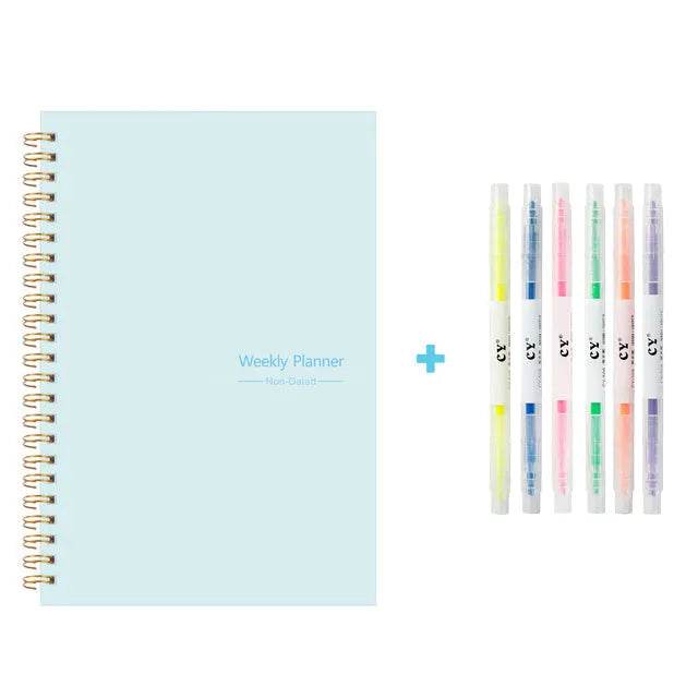 A5 Agenda Planner Notebook Diary - Velora