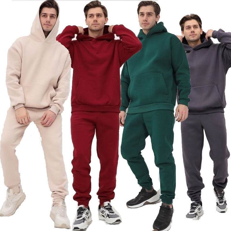 Hoodie Suit Sweater Two-piece Set - Velora