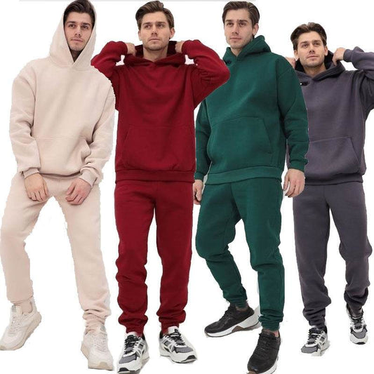 Hoodie Suit Sweater Two-piece Set - Velora