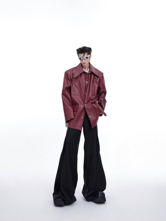 Design Red Jacket For Men - Velora