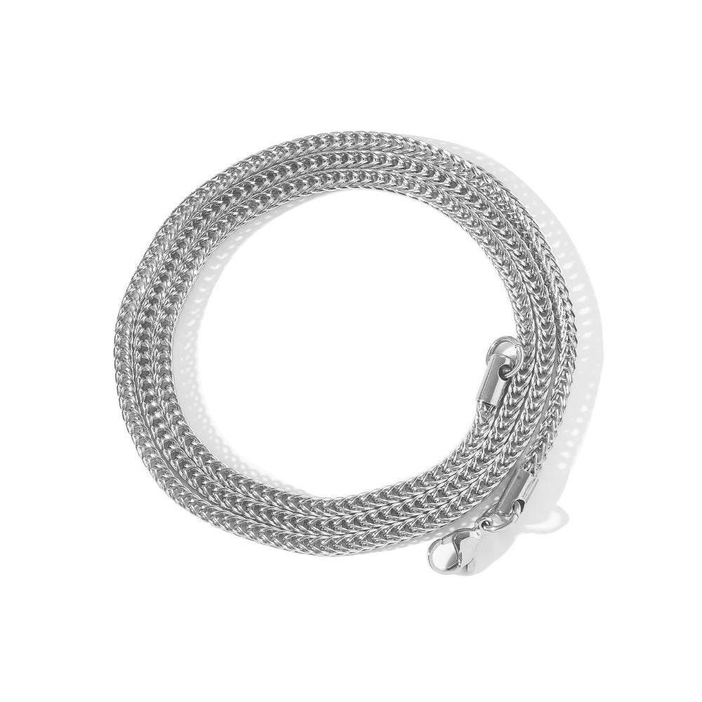 Vacuum Electroplating Stainless Steel Chain Necklace For Men And Women - Velora