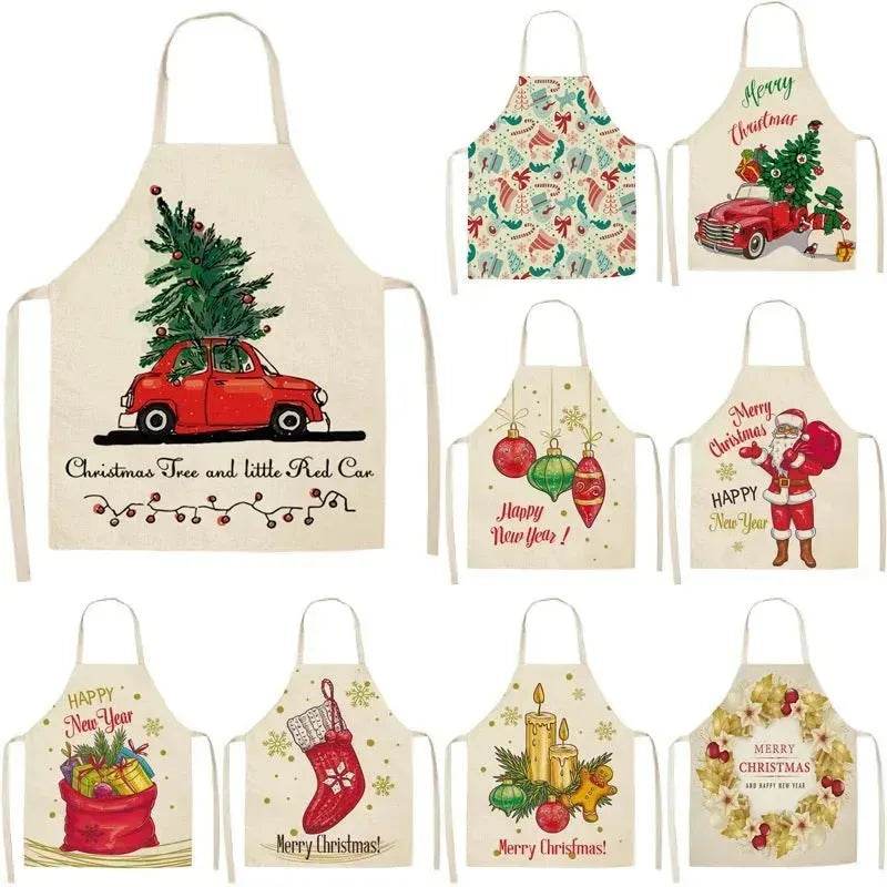 Personalized Christmas Aprons gifts idea for chefs bakers - Velora
