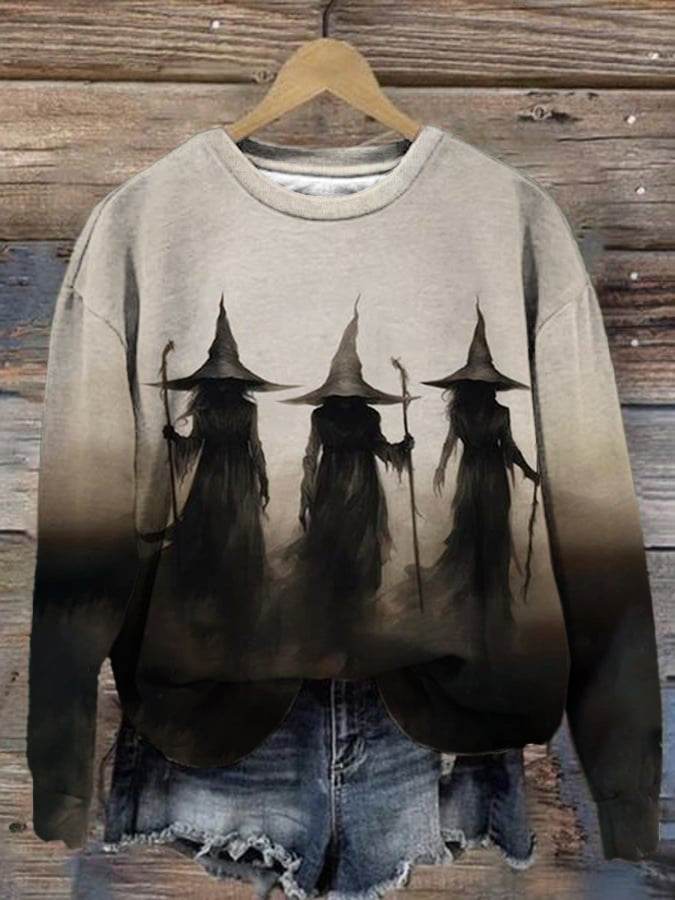 Halloween Horror Funny Women's Sweater 3D Printing - Velora