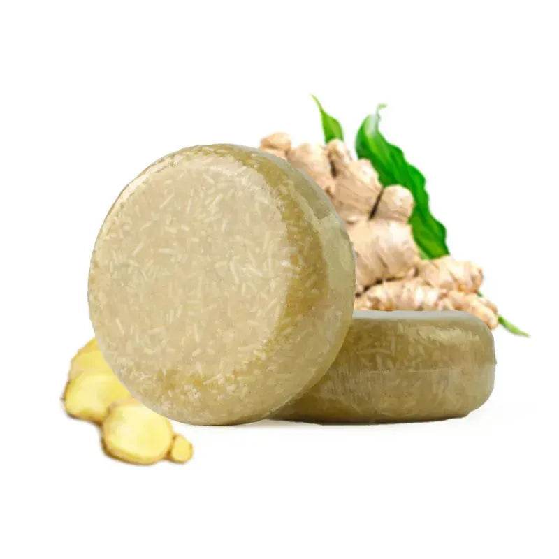Ginger Plant Shampoo Bar Soap Anti-dandruff Refreshing - Velora