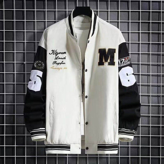 Junior High School Student Baseball Jacket Loose Hong Kong Style - Velora