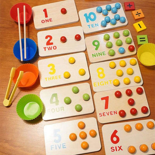 Early Child Education Number Cognitive flash card - Velora
