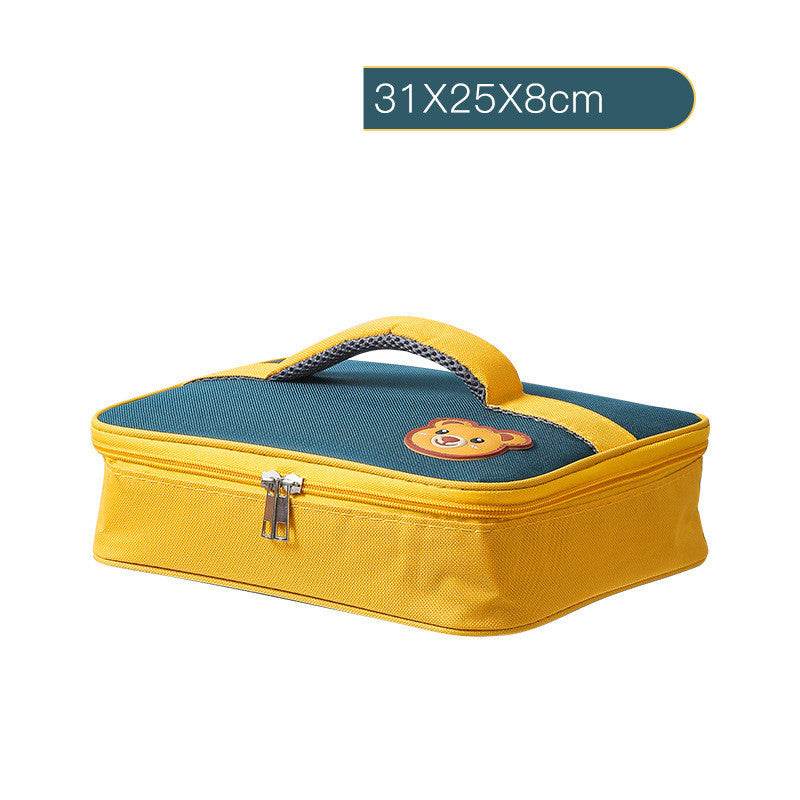 Aluminum Foil Insulated Portable Small Lunch Bag for Kids - Velora