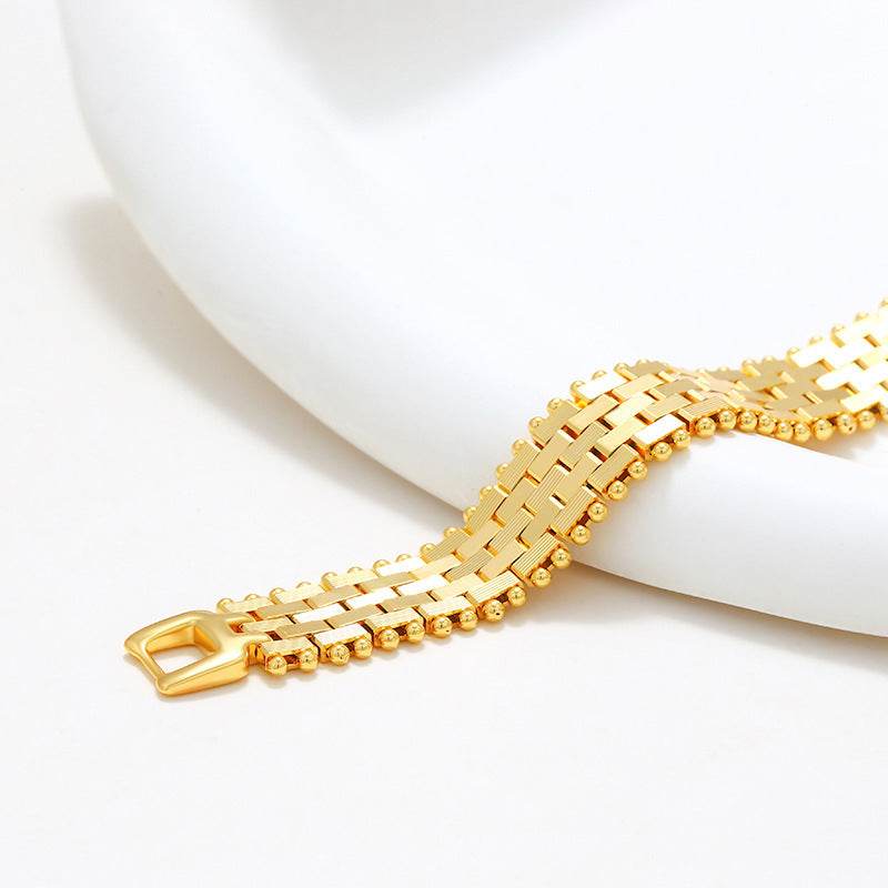 European And American Fashion Bracelet Men's High-grade Temperament Bracelet - Velora