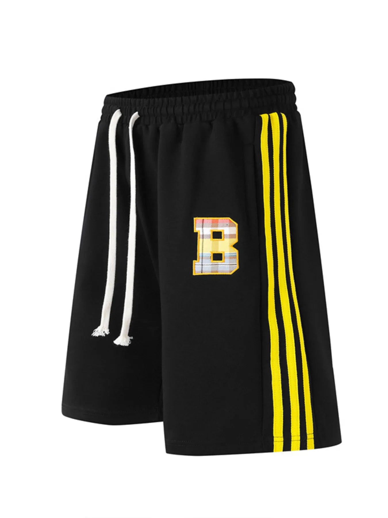 Men's Contrast Drawstring Shorts - Velora