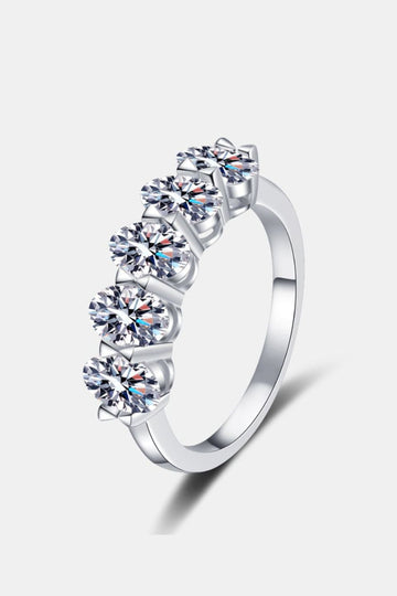 2.5 Carat Moissanite 925 Sterling Silver Ring - Velora Luxury Fashion