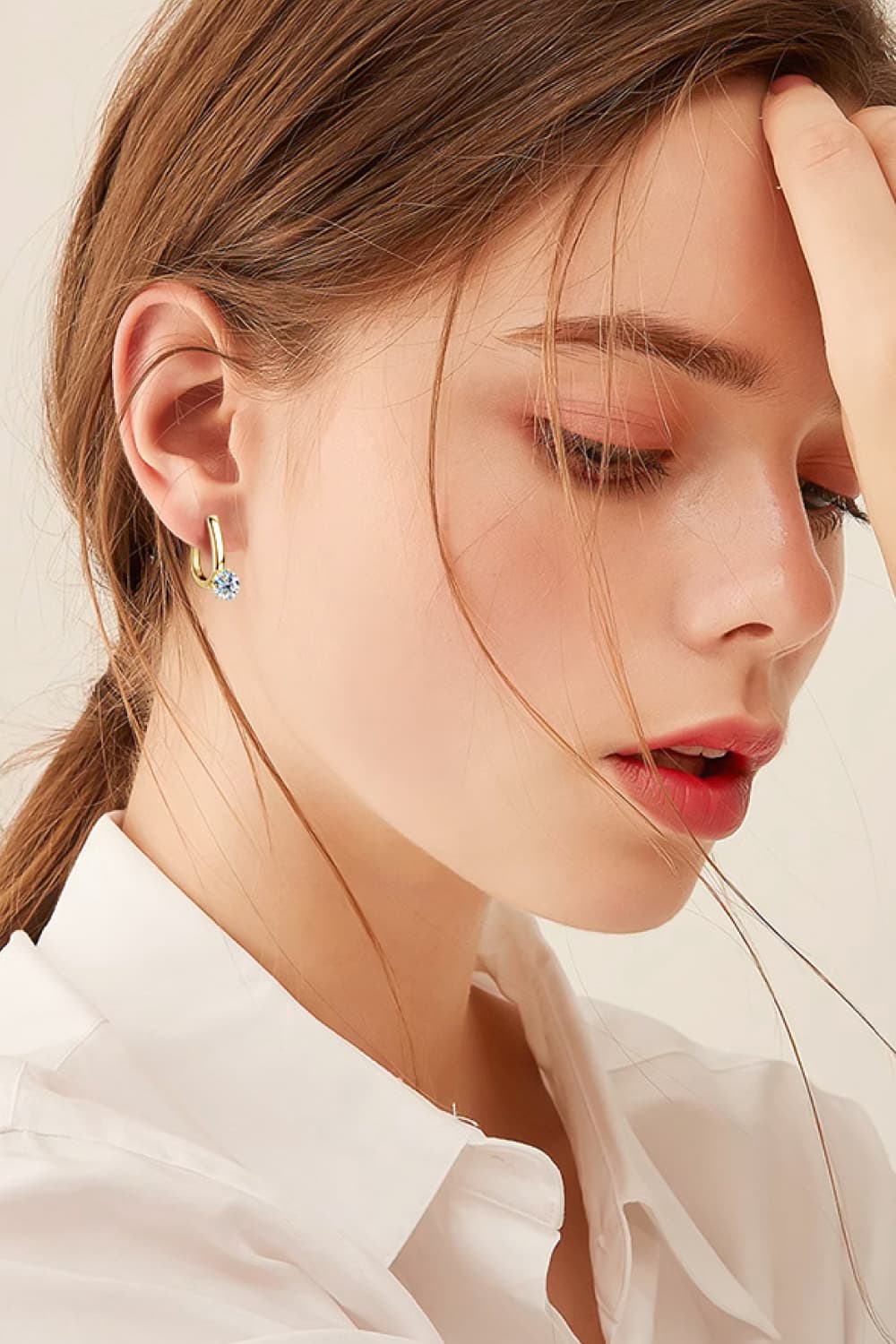 2 Carat Moissanite 925 Sterling Silver Earrings - Velora Luxury Fashion