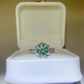 2 Carat Moissanite 925 Sterling Silver Ring - Velora Luxury Fashion