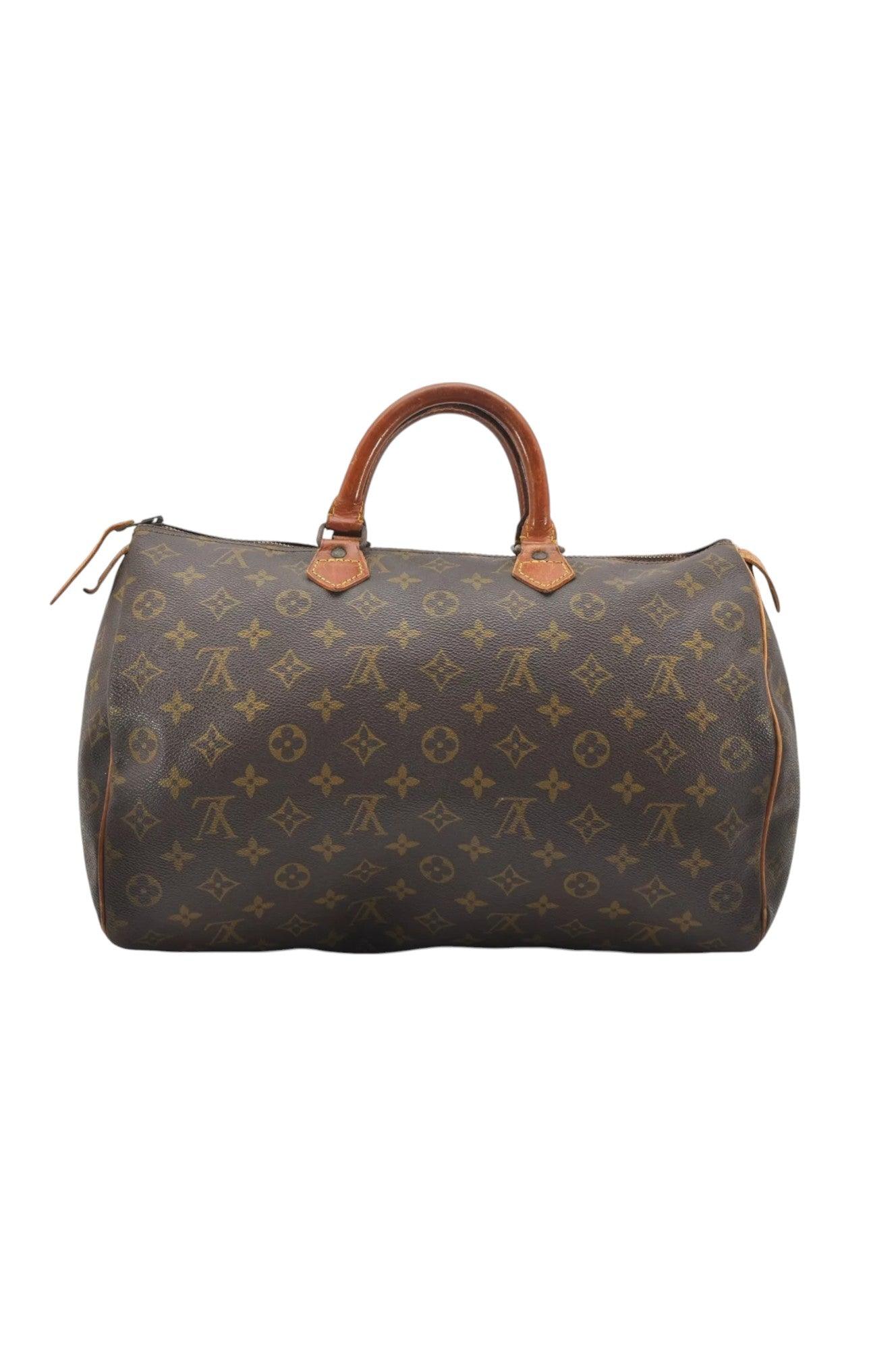 Louis Vuitton Monogram Speedy 35 Hand Boston Bag Old Model LV 7578K - Velora