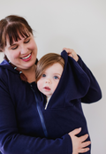 2-in-1 Fleece Baby Carrying Hoodie - Velora Luxury Fashion