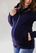 2-in-1 Fleece Baby Carrying Hoodie - Velora Luxury Fashion