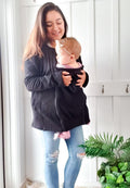 2-in-1 Fleece Baby Carrying Hoodie - Velora Luxury Fashion