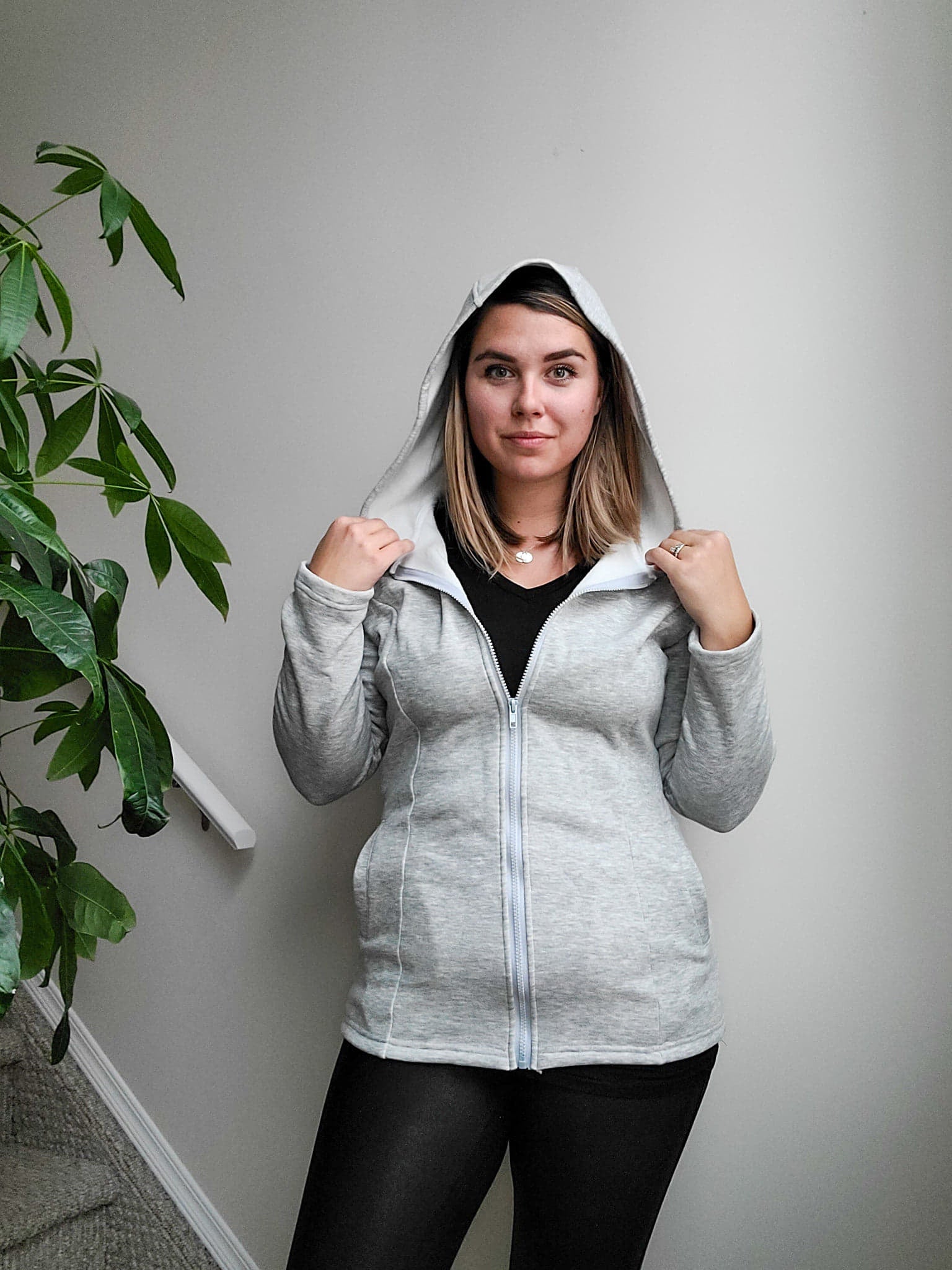 2-in-1 Fleece Baby Carrying Hoodie - Velora Luxury Fashion