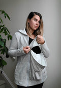 2-in-1 Fleece Baby Carrying Hoodie - Velora Luxury Fashion
