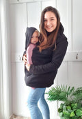 2-in-1 Fleece Baby Carrying Hoodie - Velora Luxury Fashion