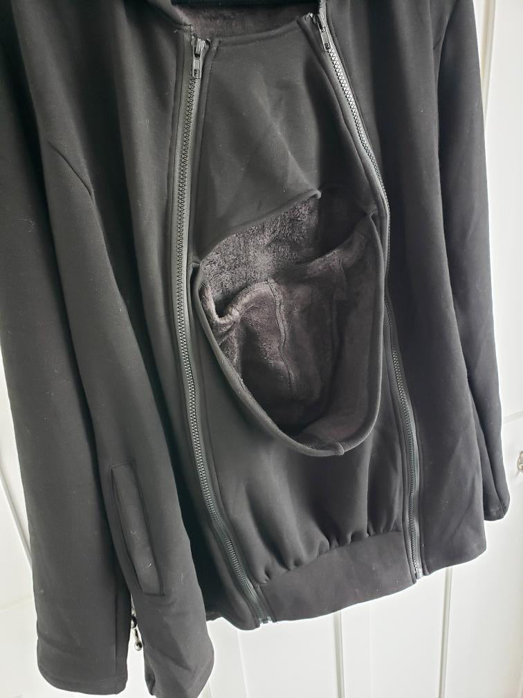 2-in-1 Fleece Baby Carrying Hoodie - Velora Luxury Fashion