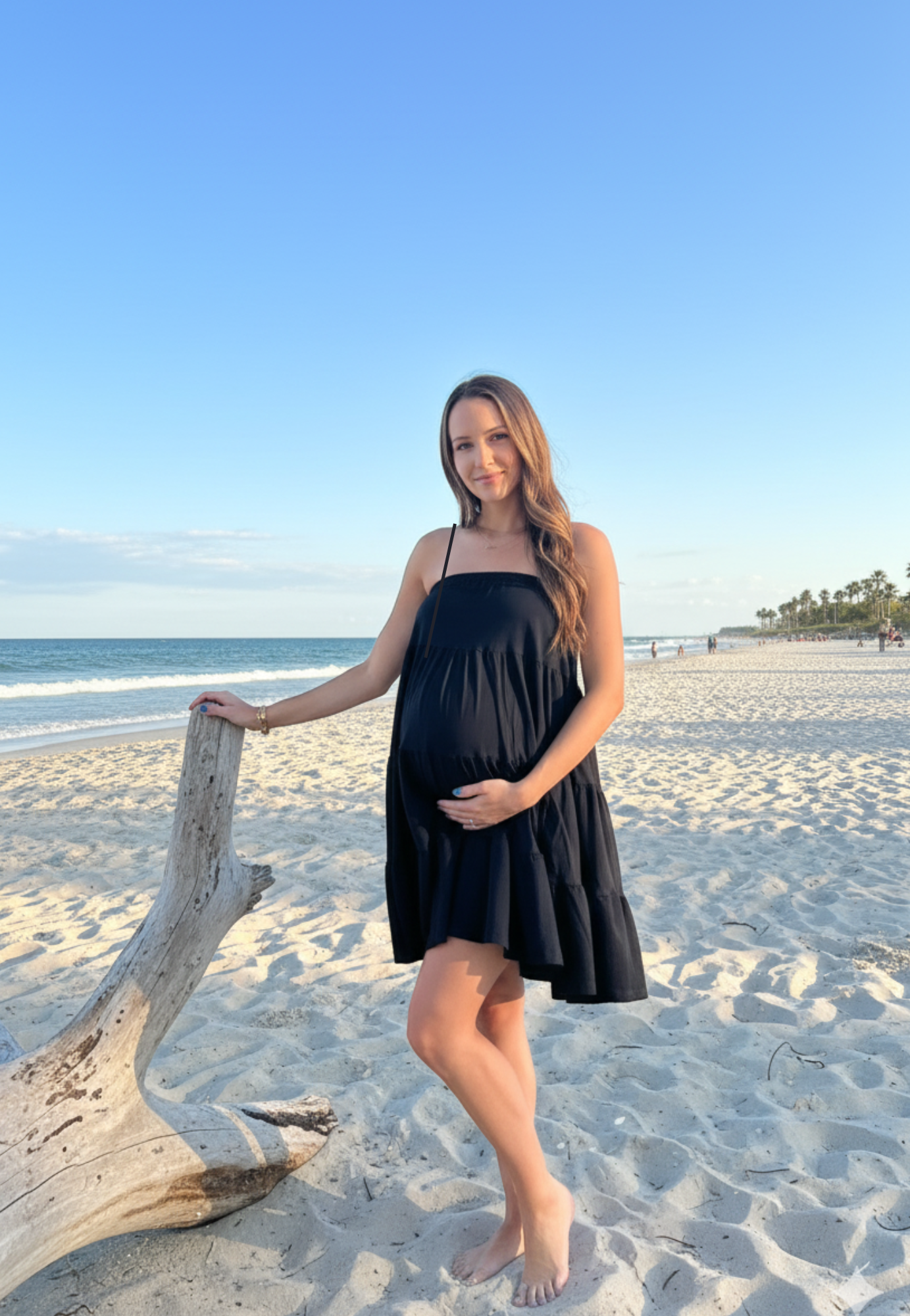 2 in 1 Maternity Dress Skirt - Velora Luxury Fashion