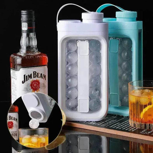 2-in-1 Portable Quick Release Ice Ball Cold Kettle Summer Kitchen Gadgets - Velora