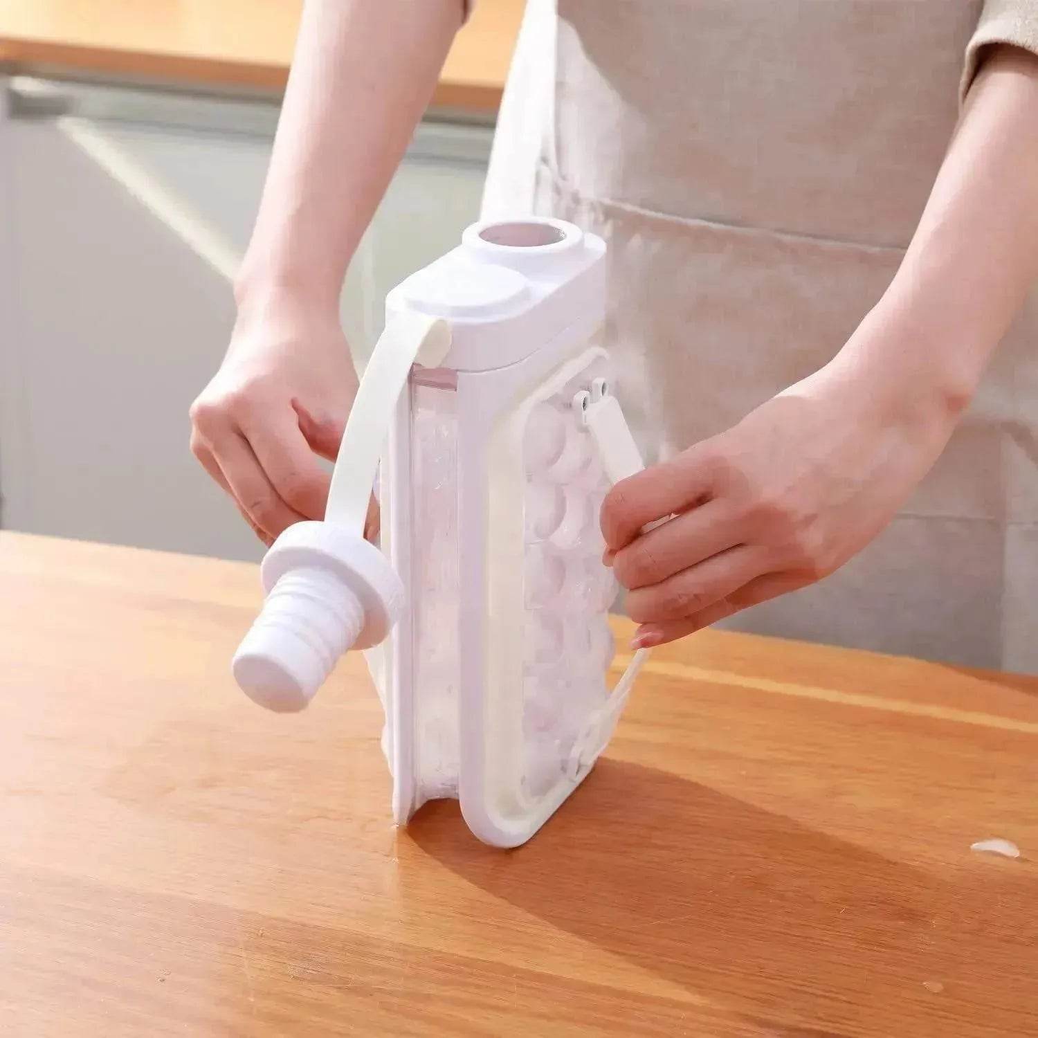 2-in-1 Portable Quick Release Ice Ball Cold Kettle Summer Kitchen Gadgets - Velora