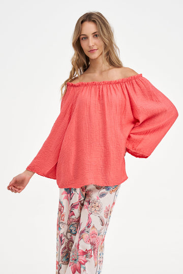Women's Woven Tunic Top