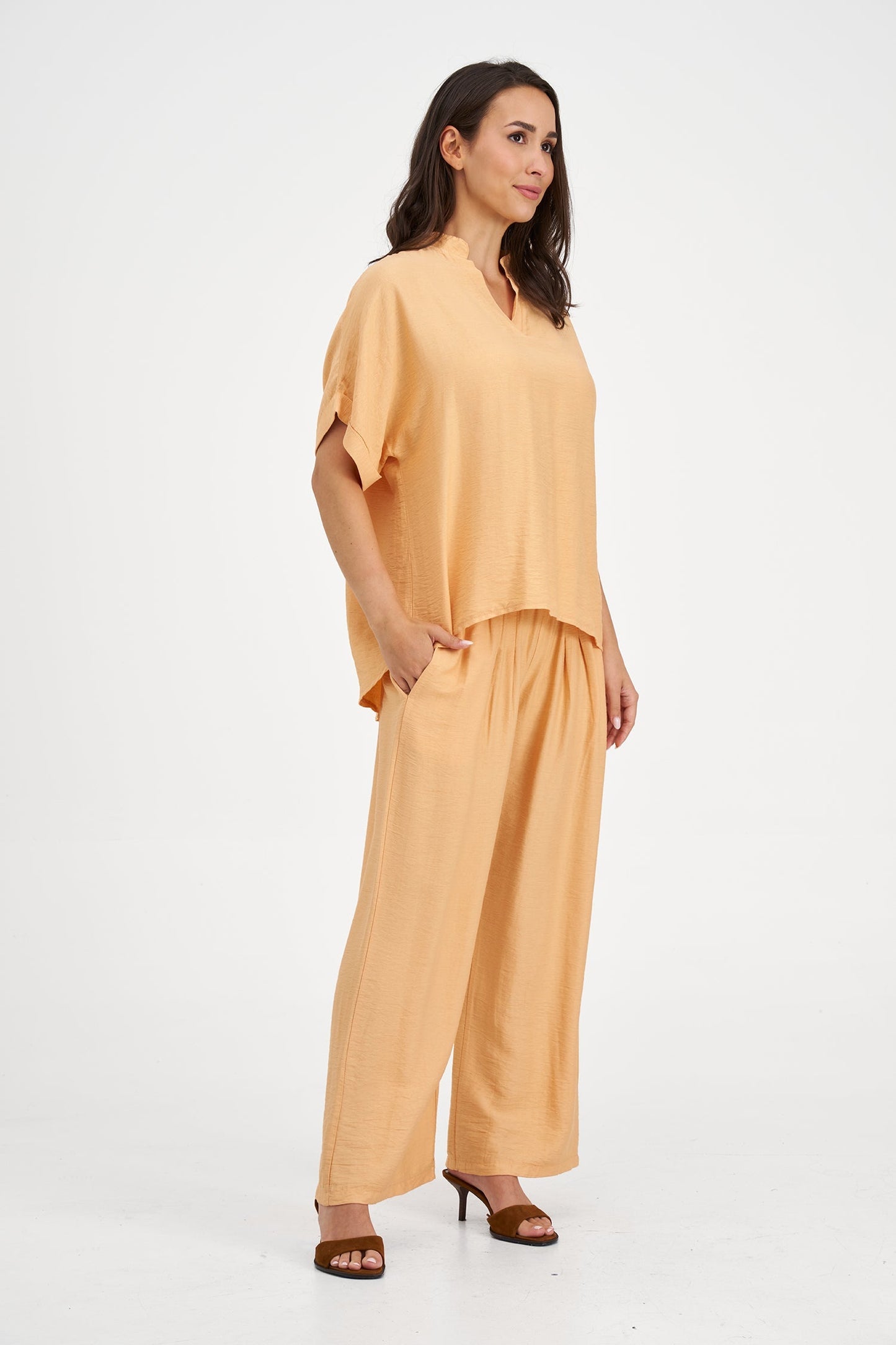 Women's Woven Tunic Top