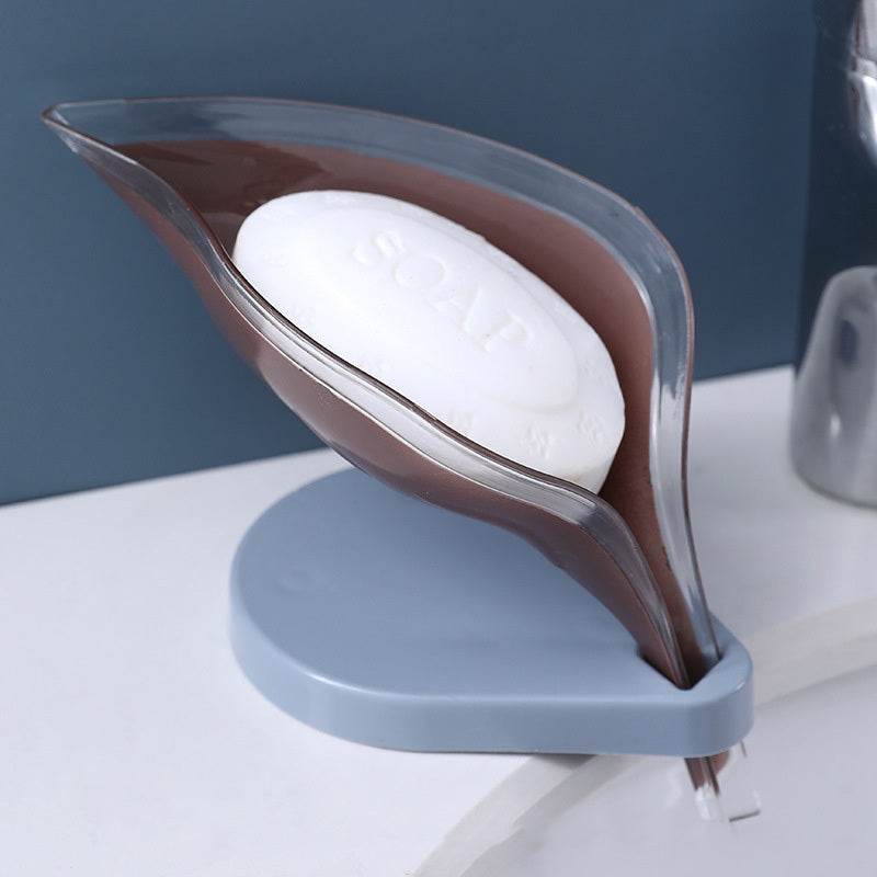 Soap Holder Sink Sponge Drain Box Creative Suction Cup Soap Dish - Velora