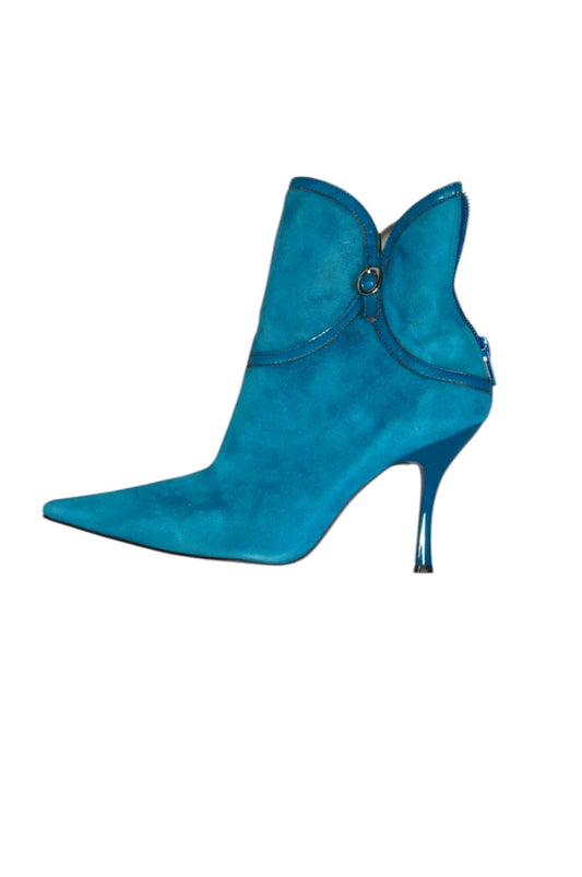 BCBG MAX AZRIA Women Boots Regular fit in Blue - 5.5