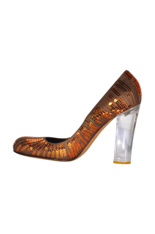 BCBG MAX AZRIA Women Heels Regular fit in Brown - 7, 7.5, 8, 8.5 - Velora