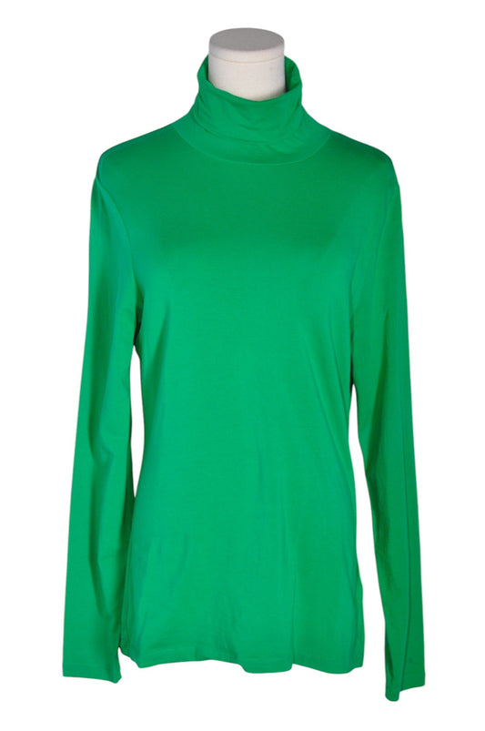 LAND'S END Women Turtleneck Tops Regular fit in Green - S - Velora