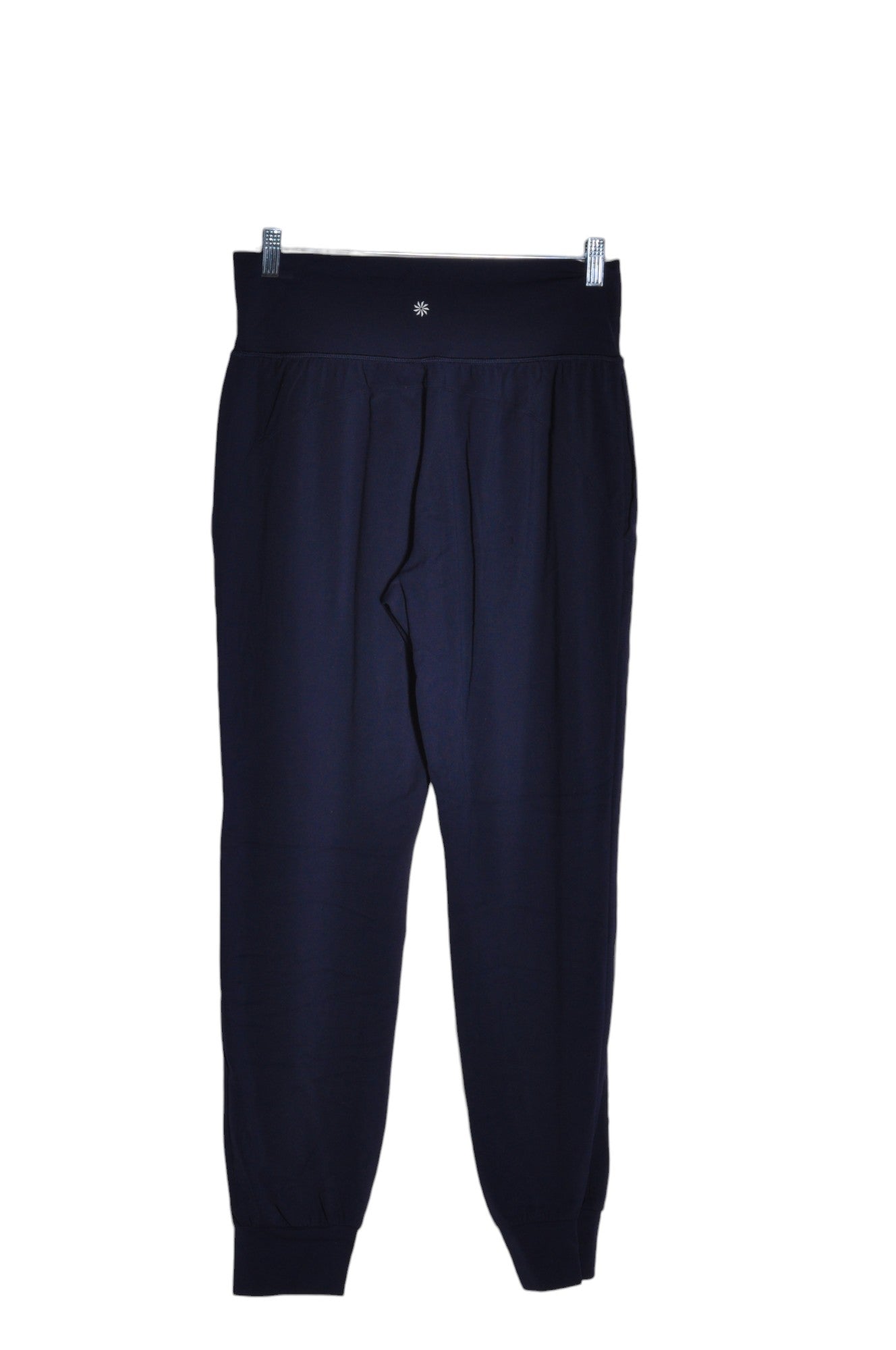 ATHLETA Women Work Pants Regular fit in Blue - L - Velora