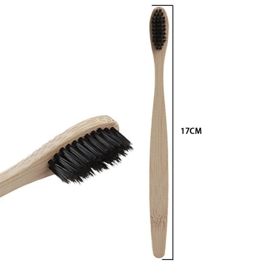 10pcs Bamboo toothbrushes - Velora
