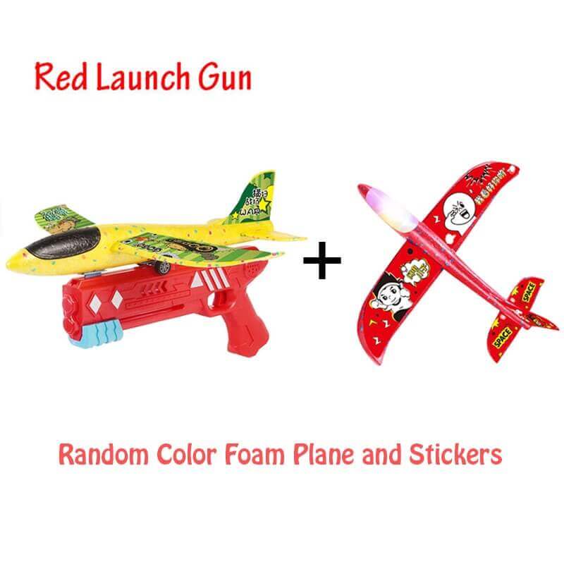 2024 Foam Plane Launcher Gun Toy - Outdoor Catapult Airplane for Kids - Velora Luxury Fashion
