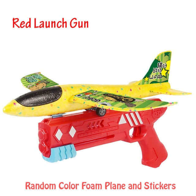 2024 Foam Plane Launcher Gun Toy - Outdoor Catapult Airplane for Kids - Velora Luxury Fashion