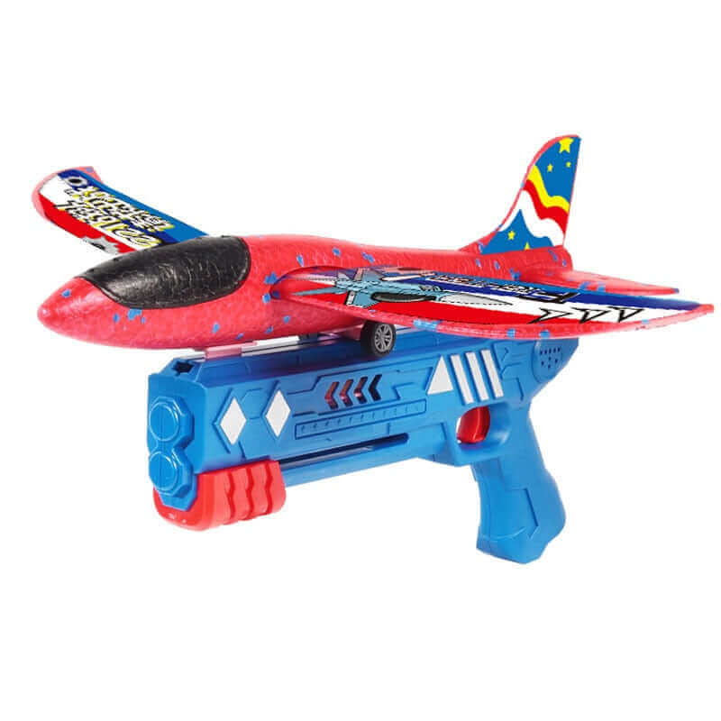 2024 Foam Plane Launcher Gun Toy - Outdoor Catapult Airplane for Kids - Velora Luxury Fashion