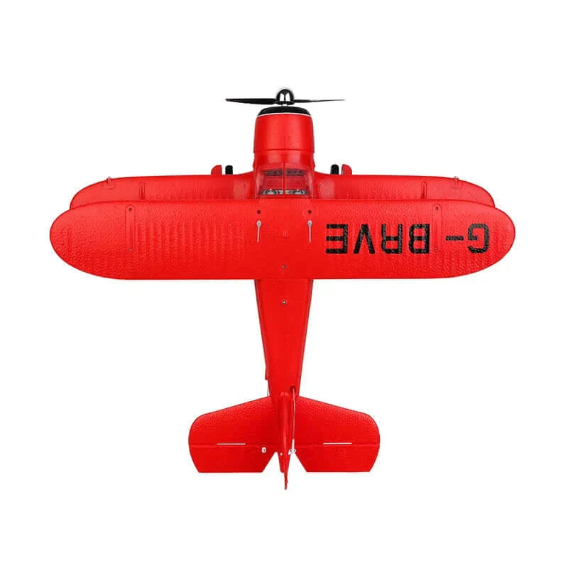 2024 WLtoys A300-Beech D17S EPP 4CH RC Biplane: LED, 3D/6G Gyro, Brushless - Velora Luxury Fashion