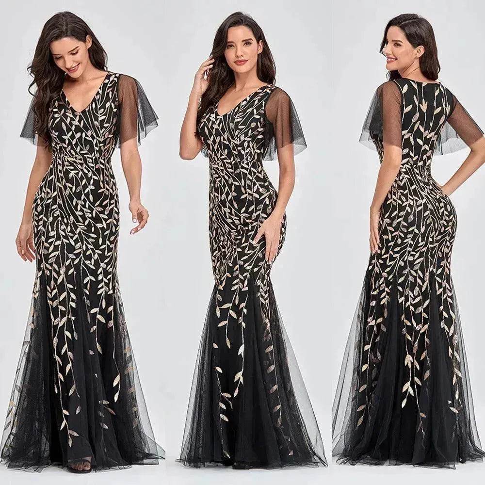 2025 New Spring And Summer Cross-border Elegant Women's Dress - Velora