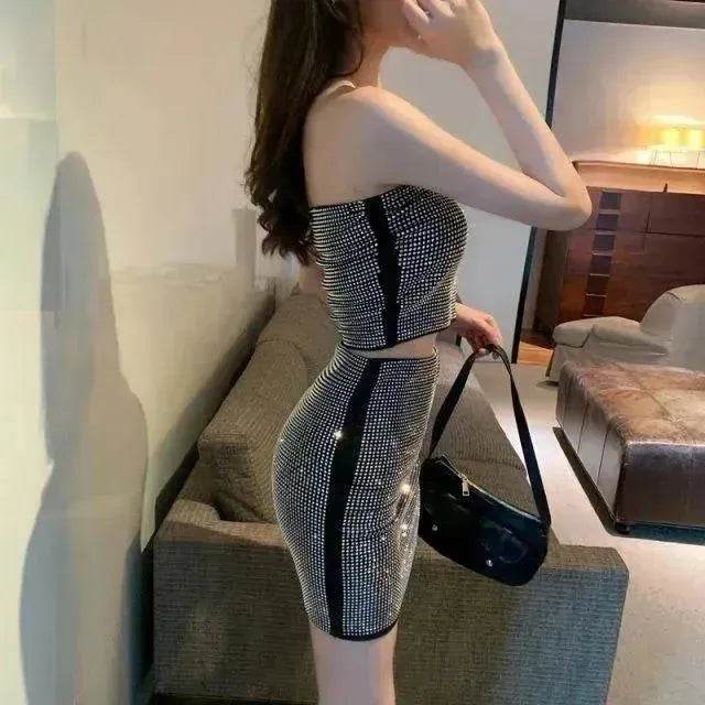2025 Summer Two Piece Inner Wear Tube Top Suit - Velora