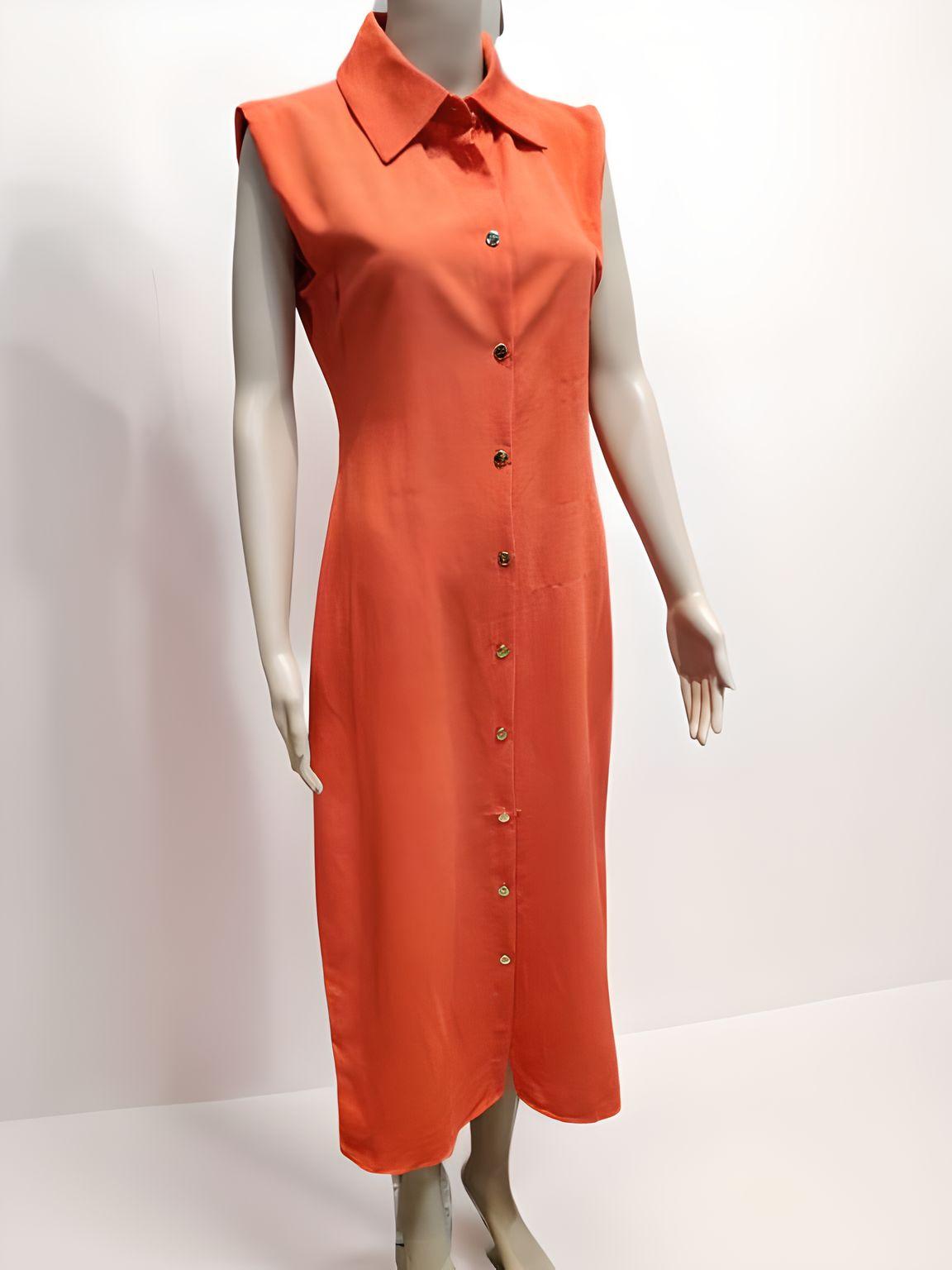 Sleeveless Shirt Dress - Velora