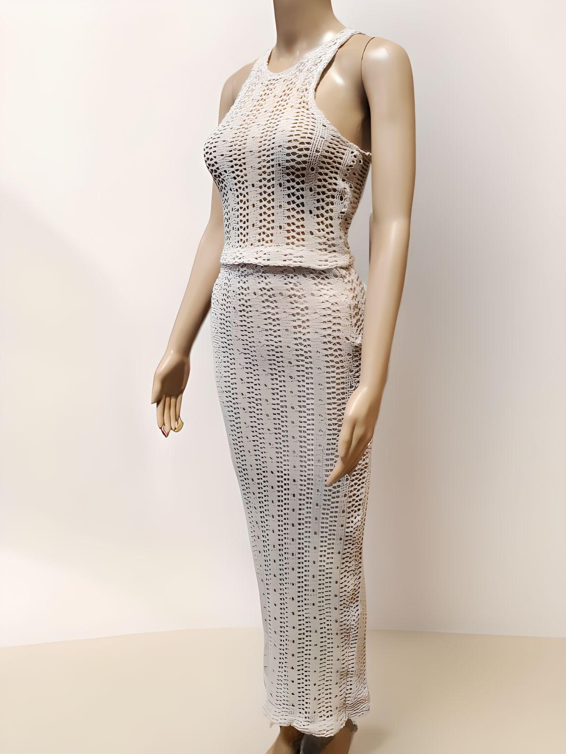 Crochet Top & Skirt - Velora