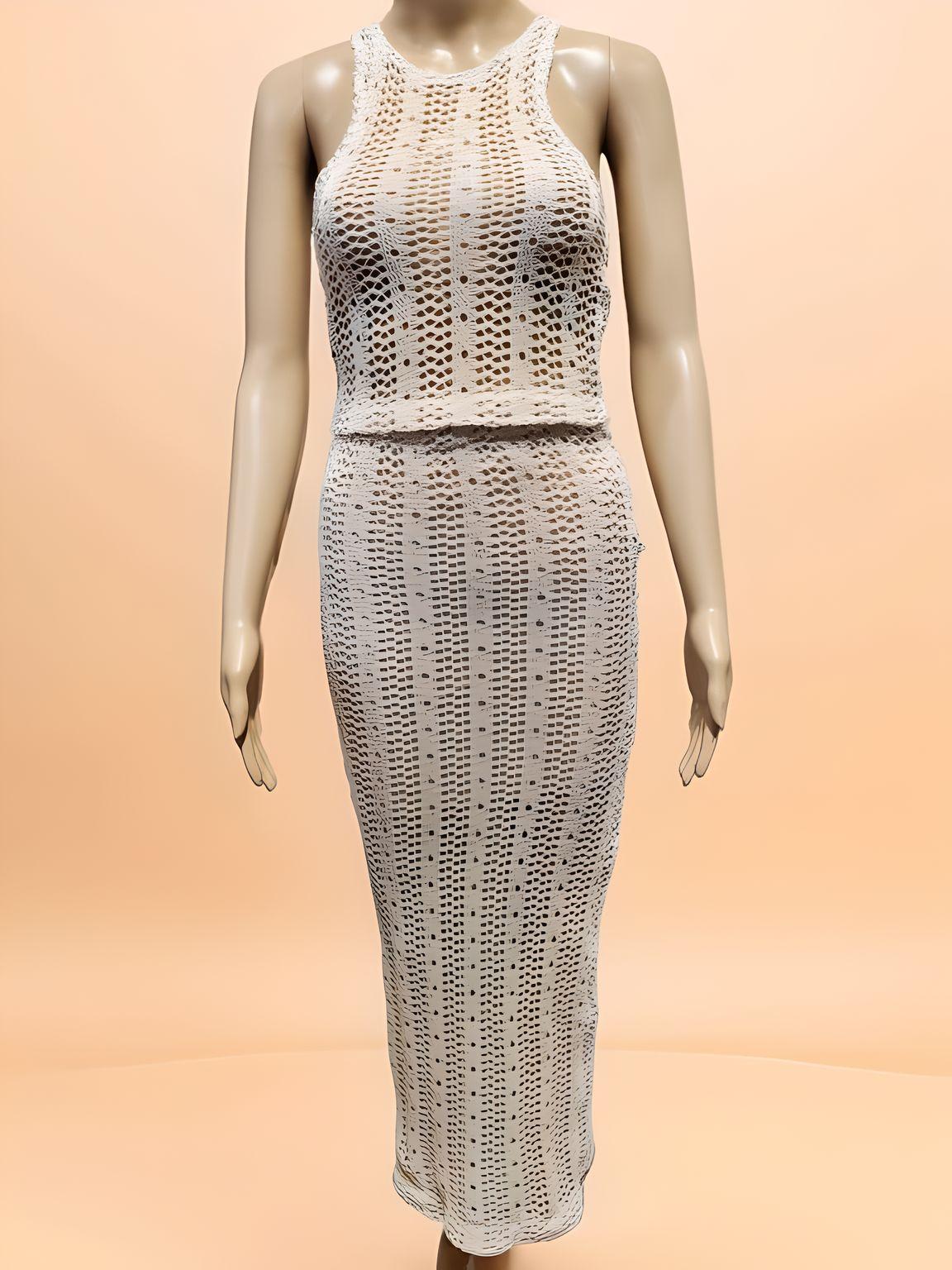 Crochet Top & Skirt - Velora