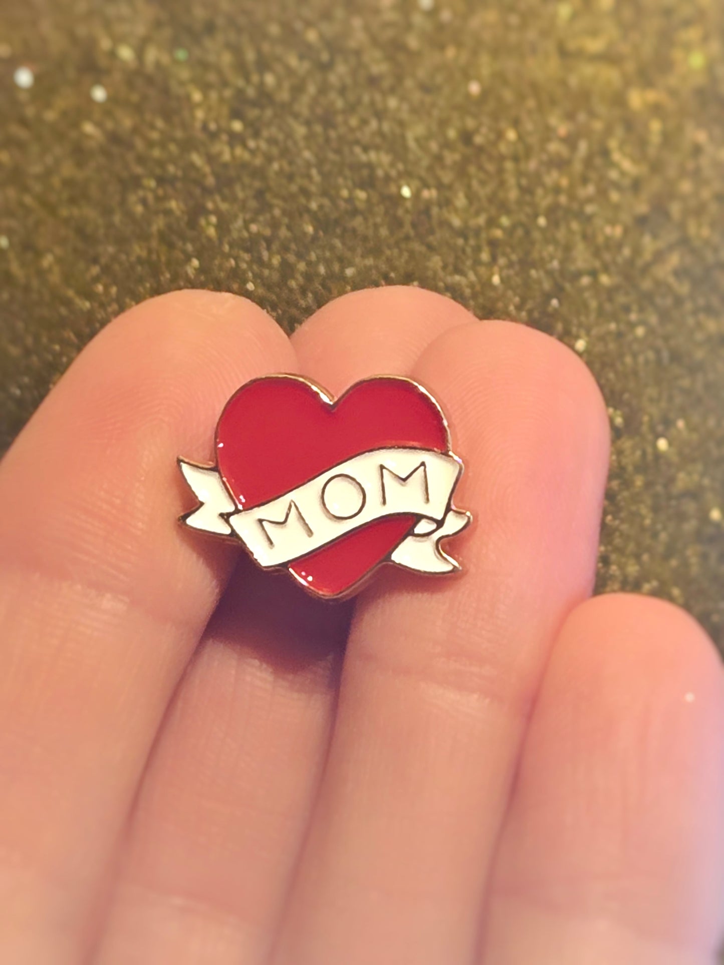 Mom Heart Tattoo | Collectible Pin - Velora
