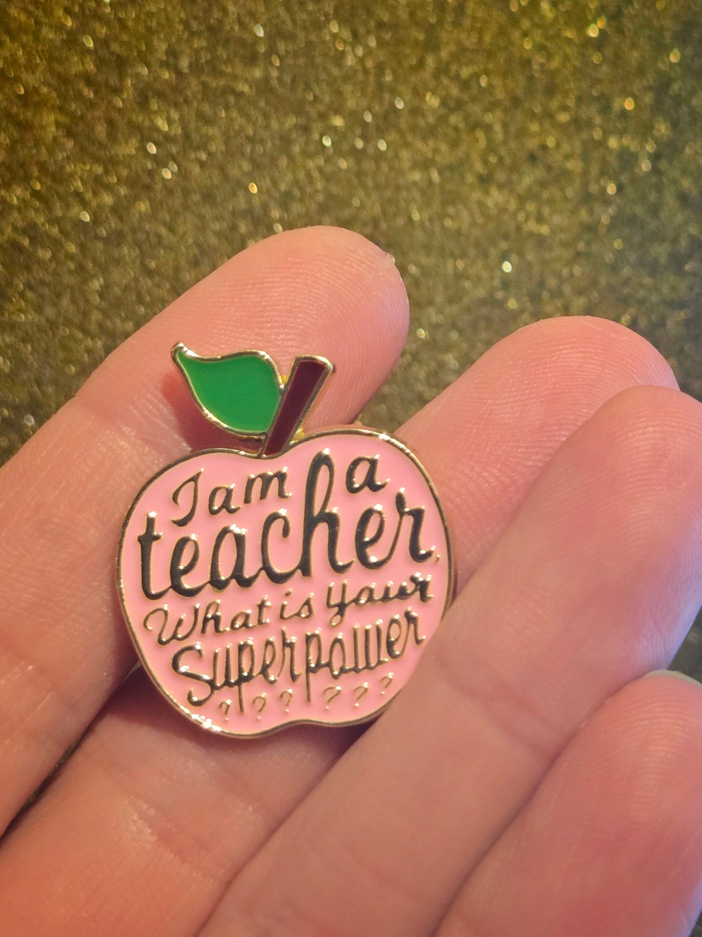 I'm a Teacher, What's Your Superpower? | Collectible Pin - Velora