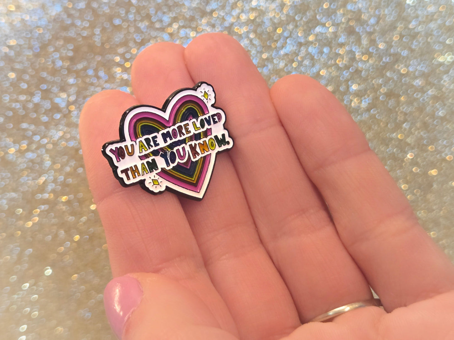 You Are More Loved Than You Know | Mental Health Ally | Collectible Pin - Velora