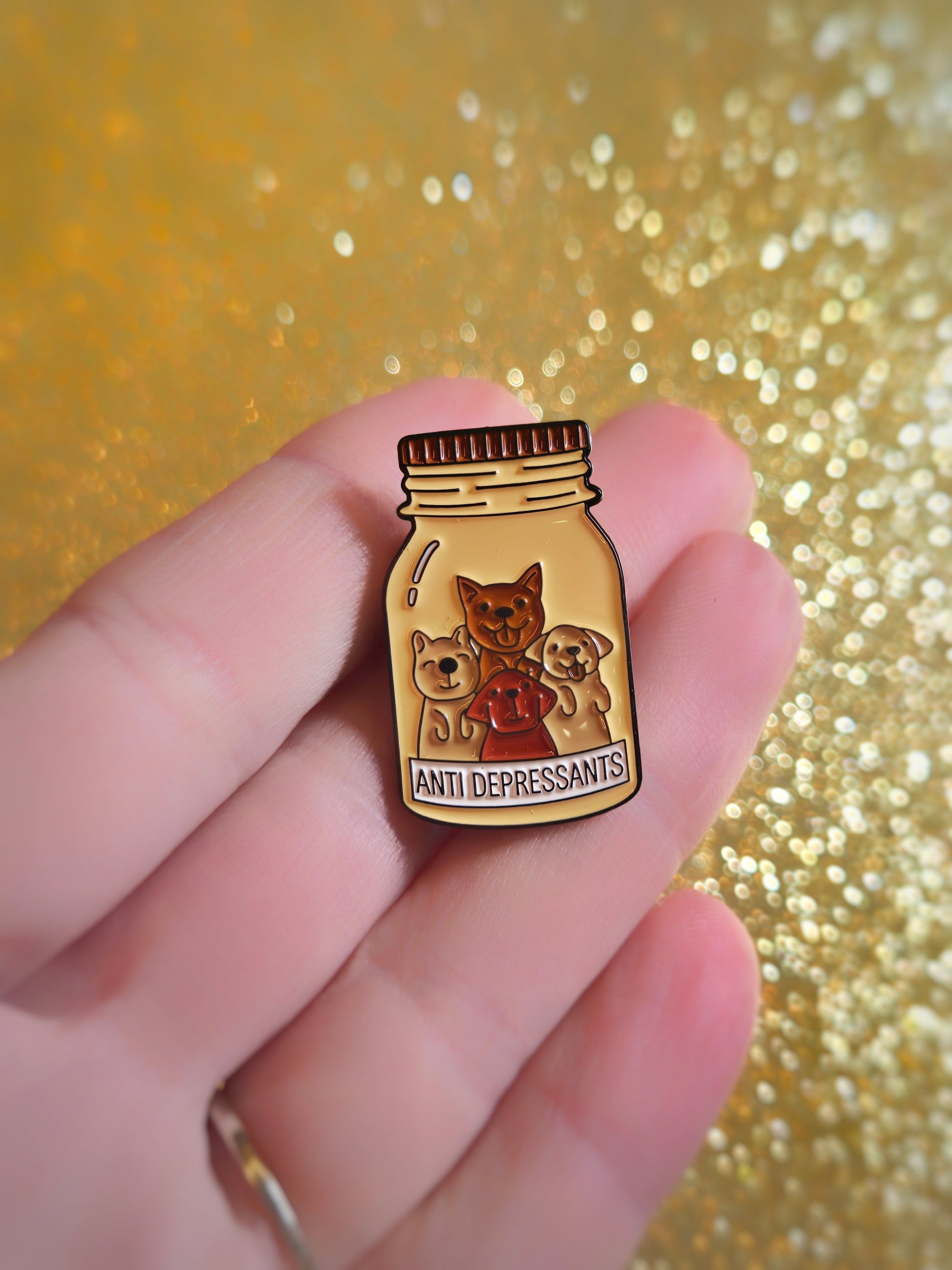 Dog Anti-Depressants | Collectible Pin - Velora